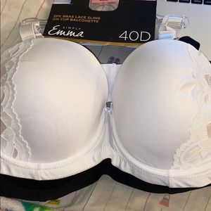 40D Lace Bra Set